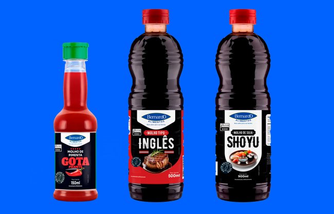 Desenvolvimento Rótulos - Bernardo Alimentos